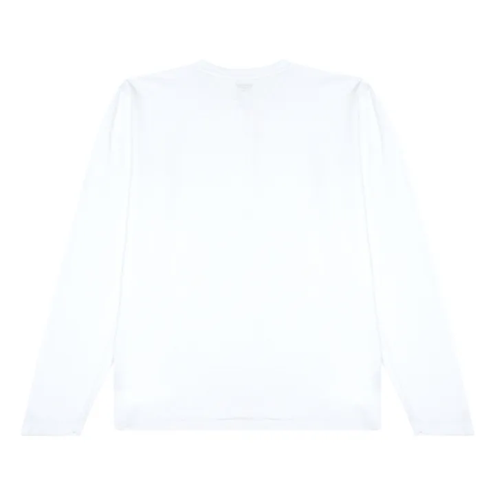 Hartford T-shirt Henley  | Blanc