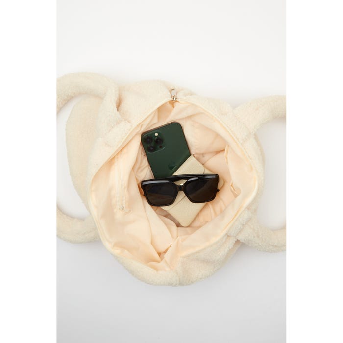 Veritas-Shopper teddy effen