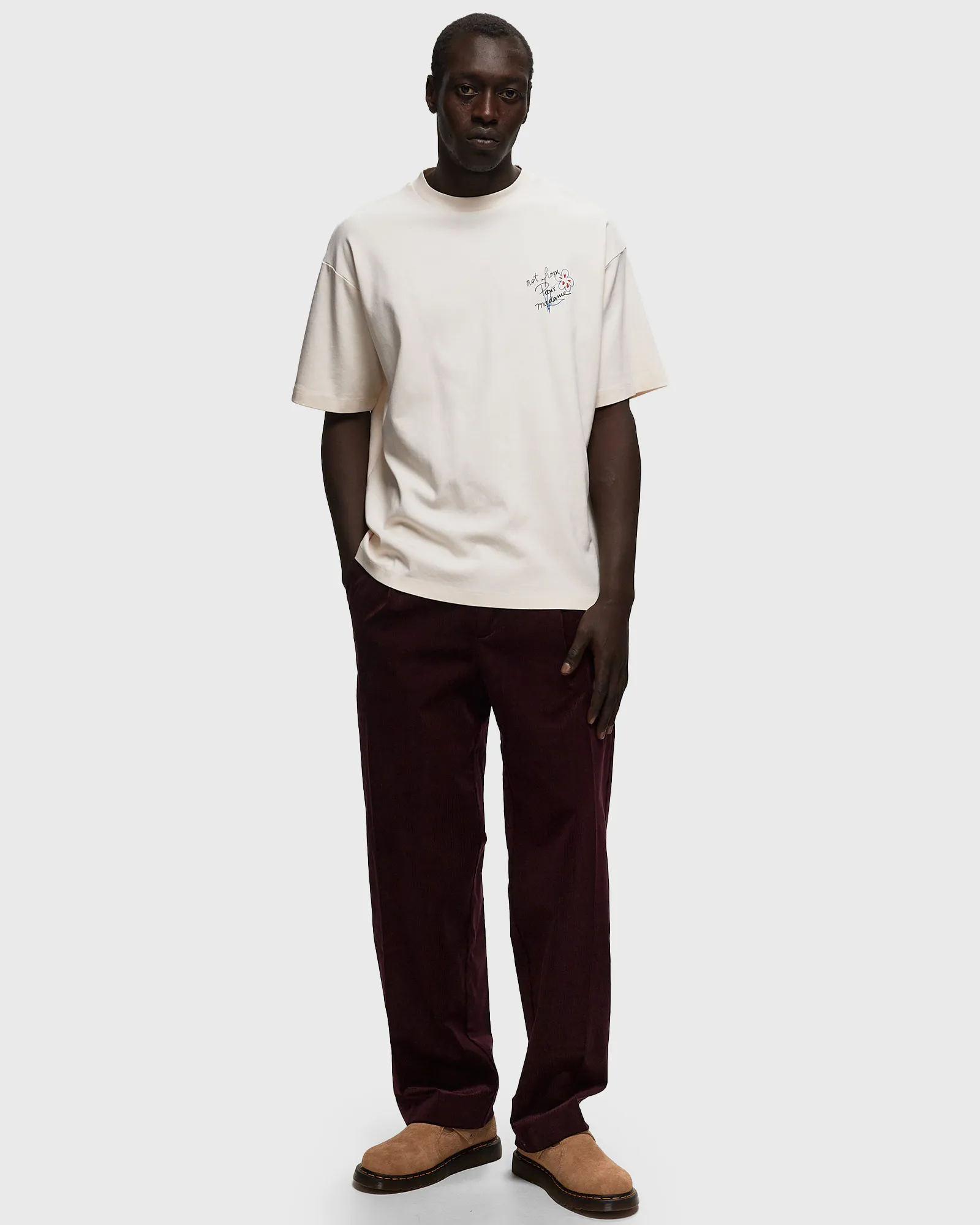 Drôle de Monsieur Le T-Shirt Slogan Esquisse