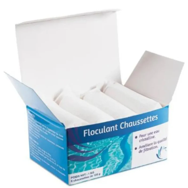 PURISSIMEAU - Floculant chaussettes piscine