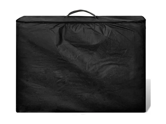 Table pliable de massage argenté 186 x 68 x 59 cm 02_0001888