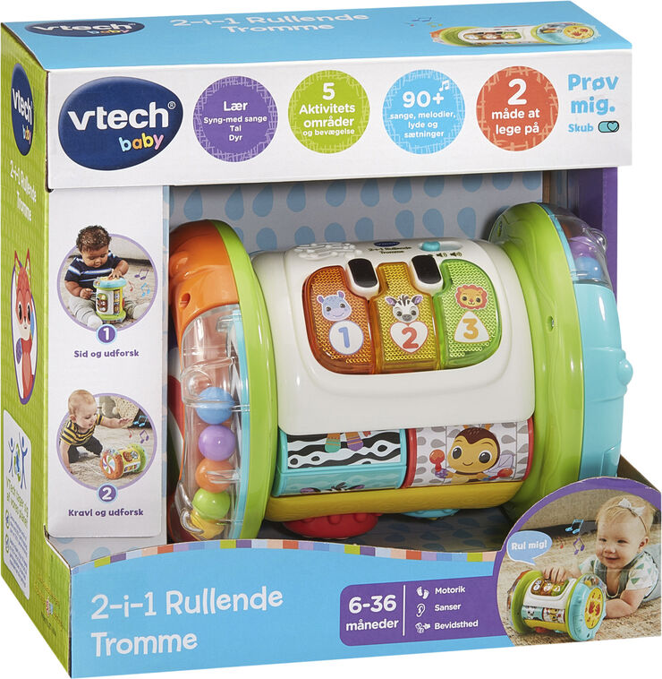 V tech Vtech 2- In 1 Rolling Exp