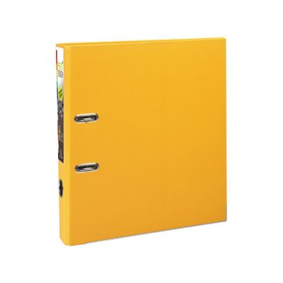 Exacompta Prem'Touch - Classeur à levier - Dos 50 mm - A4 Maxi - pour 400 feuilles - jaune