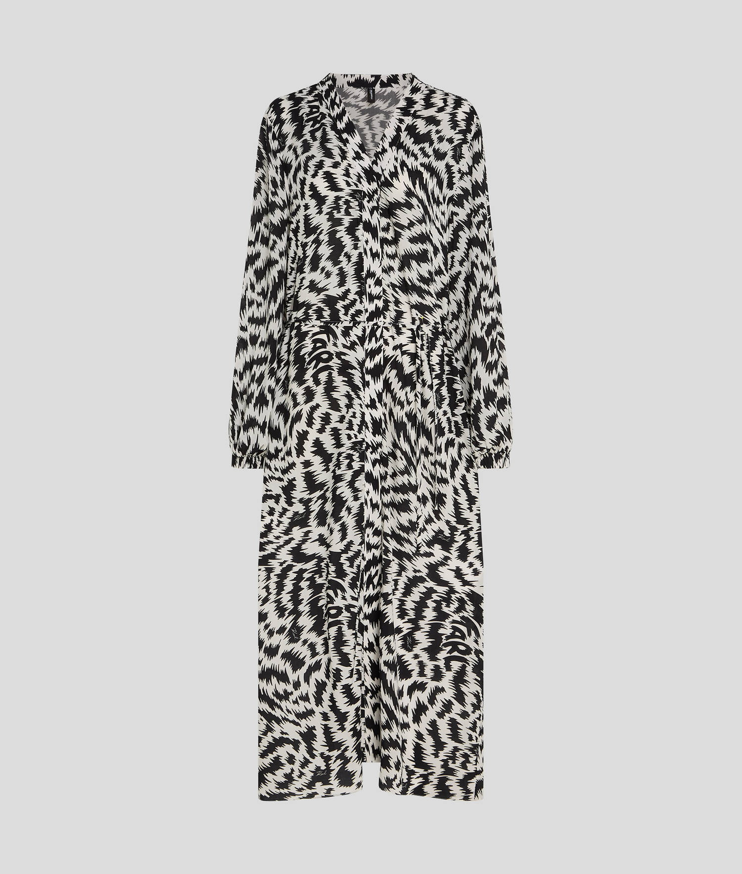 KIMONO DE PLAGE À IMPRIMÉ ANIMALIER