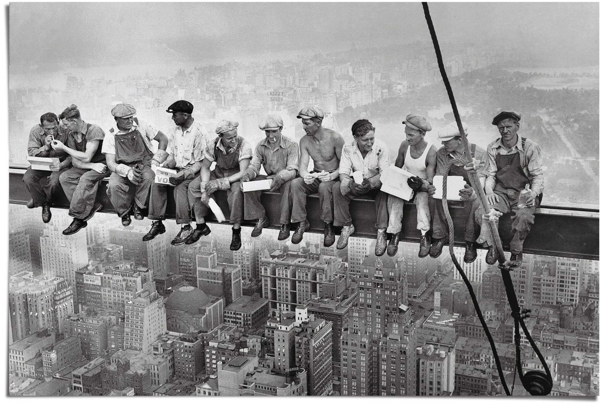 Reinders! Poster »Manhattan Stahlarbeiter« 1 Stk. tlg.
