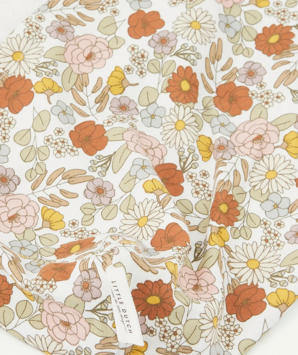 LITTLE DUTCHHOUSSE À LANGER VINTAGE EN COTON AVEC FLEURS
