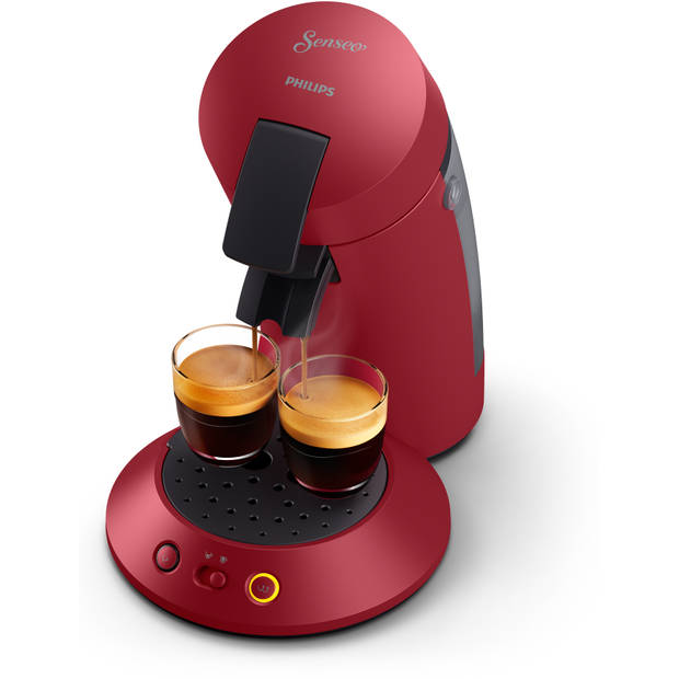 Philips SENSEO® Original Plus koffiepadmachine CSA210/90 rood