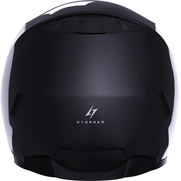 Stormer - Casque Wise Solid Noir Brillant