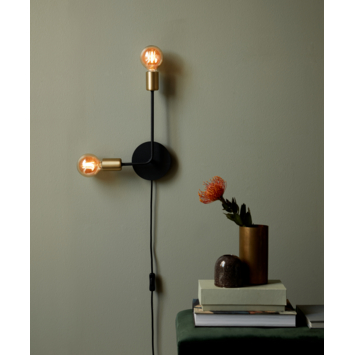 Nordlux wandlamp Josefine zwart