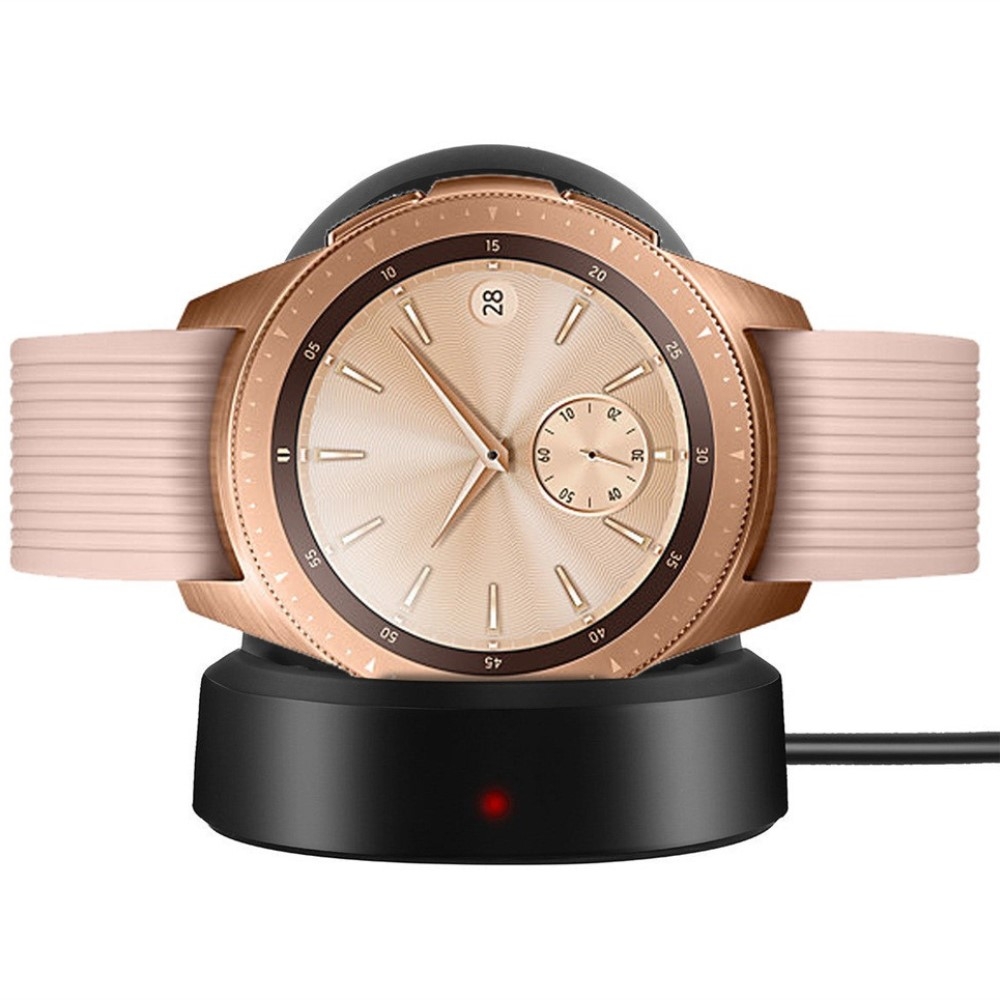 Samsung Galaxy Watch (46mm/42mm) USB Ladestation Dockingstation - Schwarz