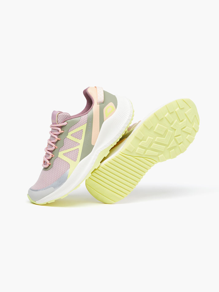 Tênis de caminhada esportivo - Rosa