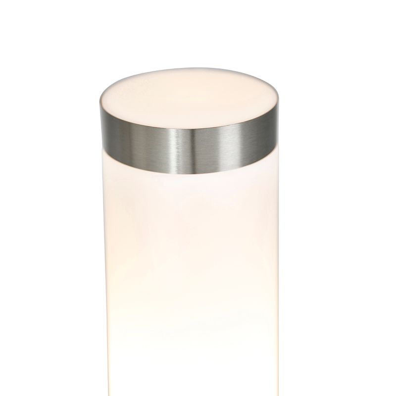 Moderne buitenlamp paal staal 45 cm IP44 - Rox