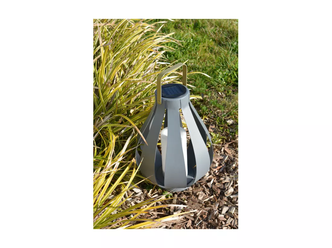 Lanterne solaire Palme h32cm - Orium