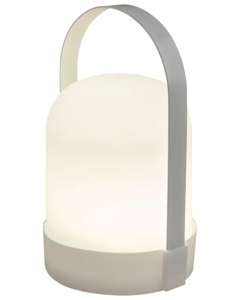 Bordlampe hvid - H21 cm