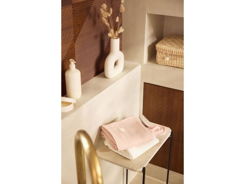 Jollein Mulltuch Nuscheli 3er Set Wild Rose 70 cm x 70 cm Multifunktionale Spucktücher