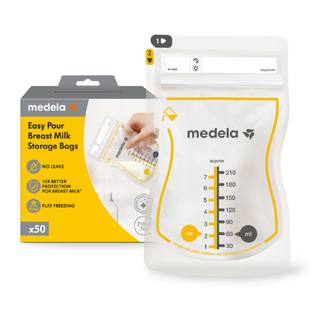 Medela Moedermelk Bewaarzakjes met Schenktuit 210cc 50ST
