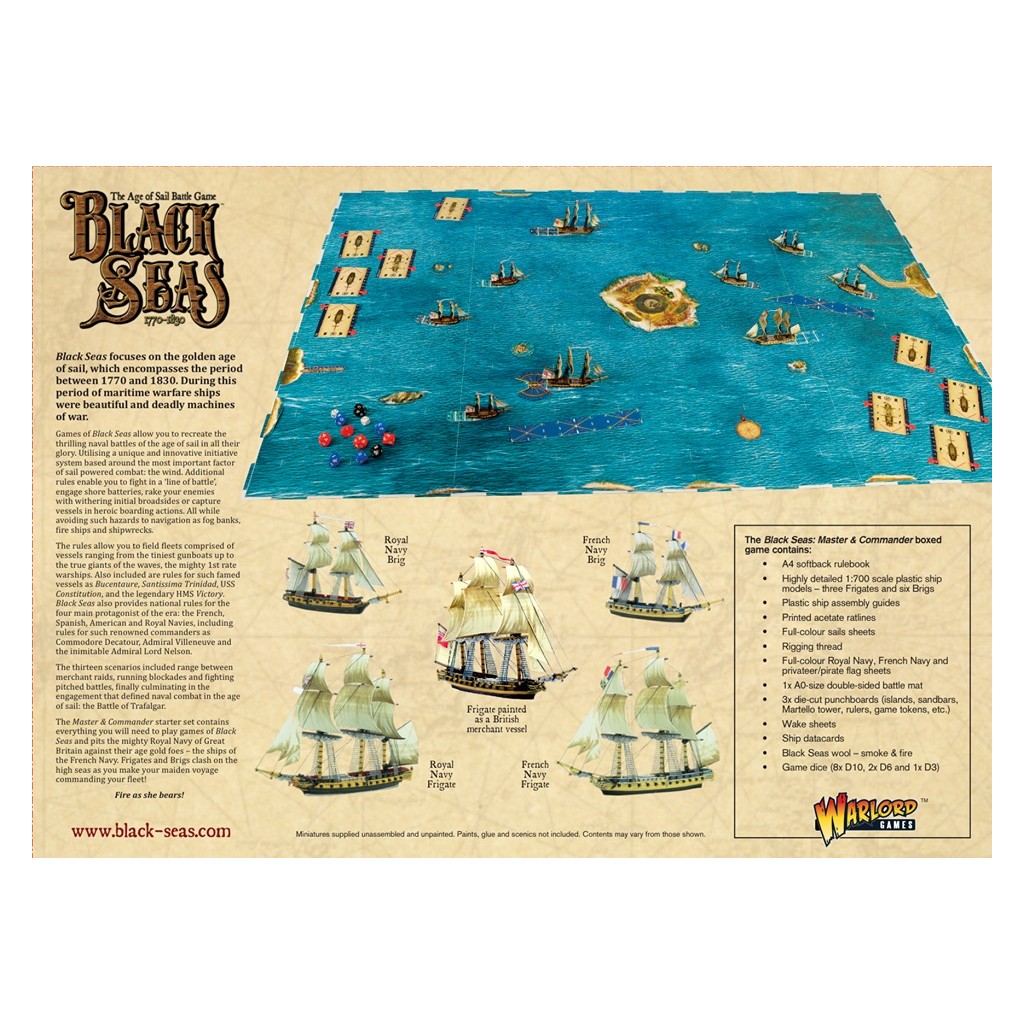 Black Seas: Master & Commander Starter Set
