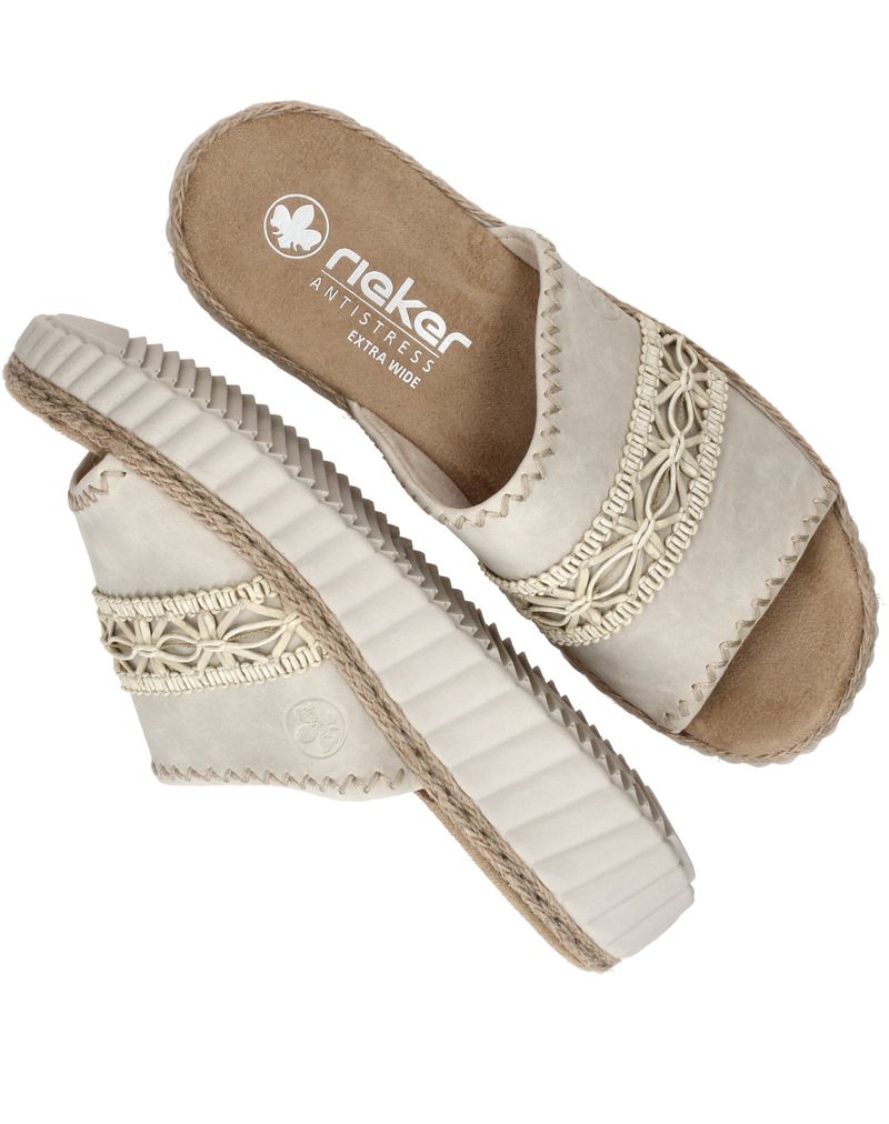 Rieker Slippers Beige Dames