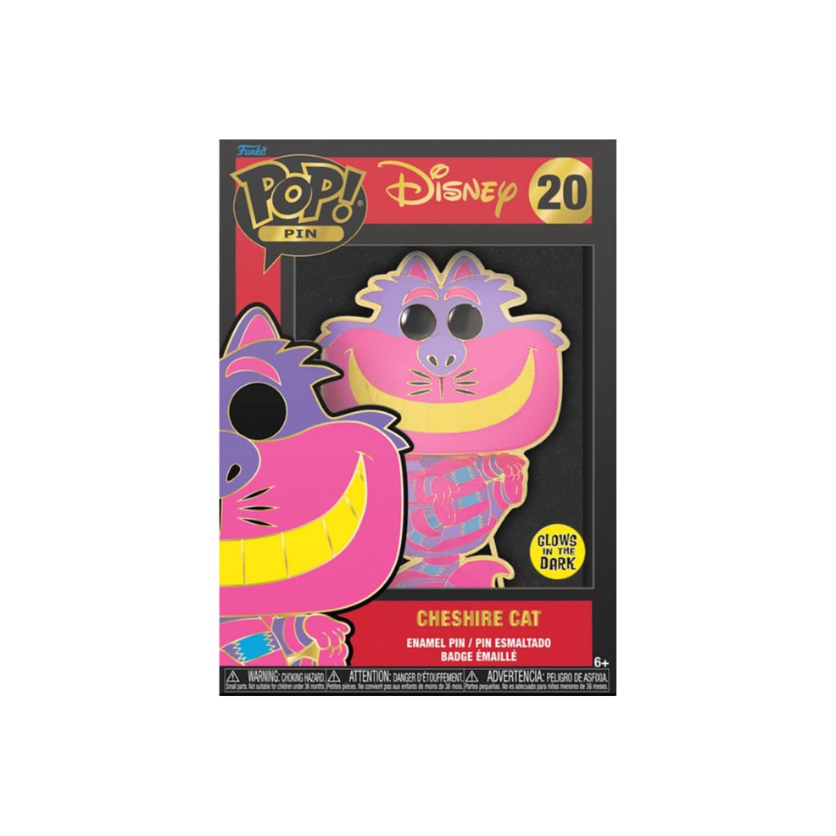 Funko Pin Badge Disney Cheshire Cat