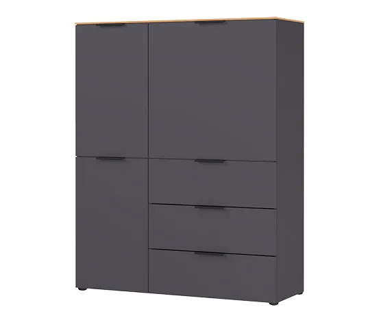 Highboard »CALIFORNIA«, graphit