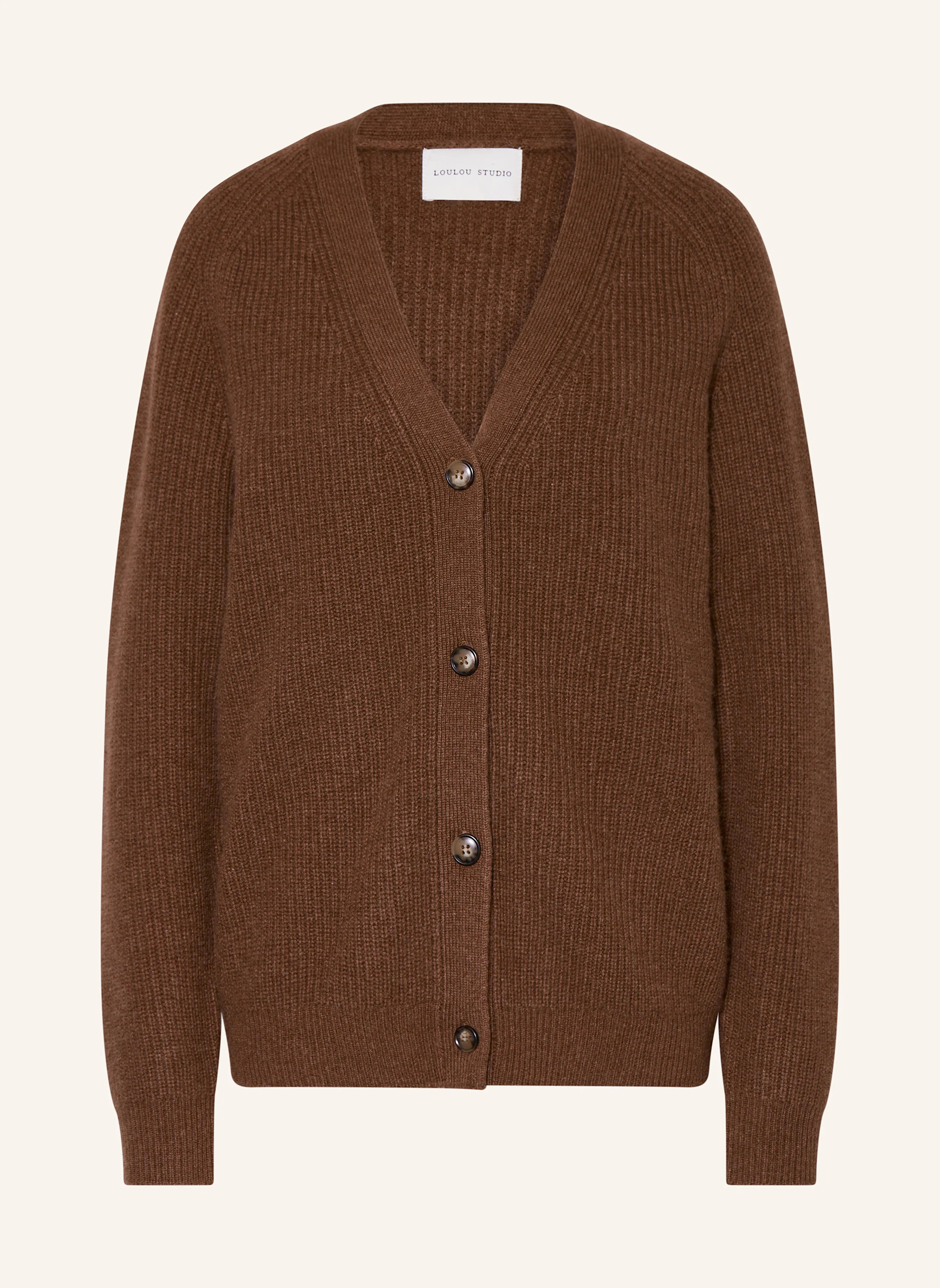 LOULOU STUDIO Strickjacke LEKA aus Cashmere