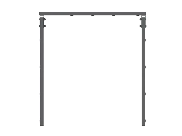 Multibrackets M Ceiling Mount Pro OM46N-D - Komponenter til montering (monteringsbase) - vipning - for fladt panel - stål - sort - loftsmonterbar