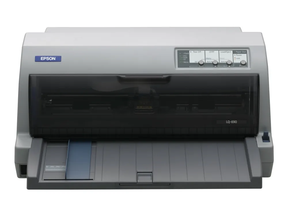 Epson LQ 690 - Printer - S/H - dot-matrix - 12 cpi - 24 pin - op til 529 tegn/sek. - parallel, USB