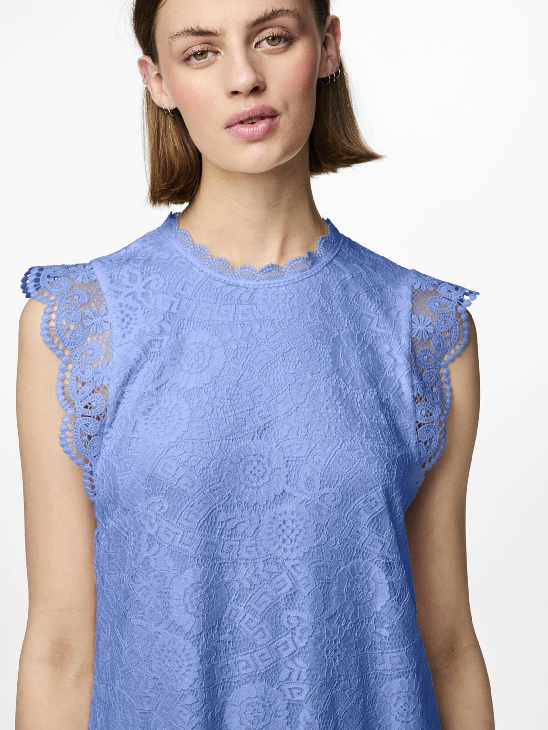 Pieces Pcolline Sl Lace Dress