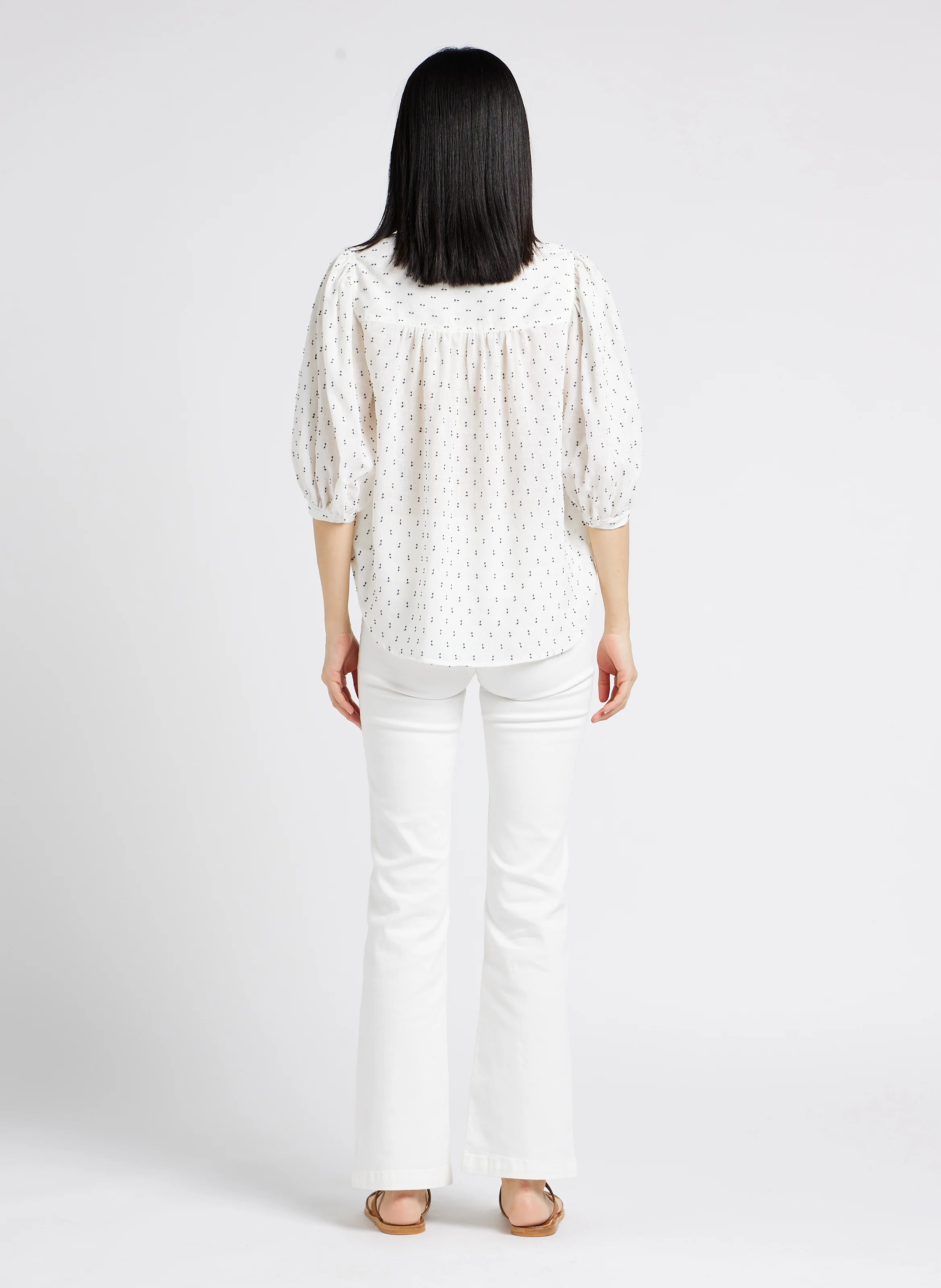 SONNY - Jean droit en coton stretch | Beige