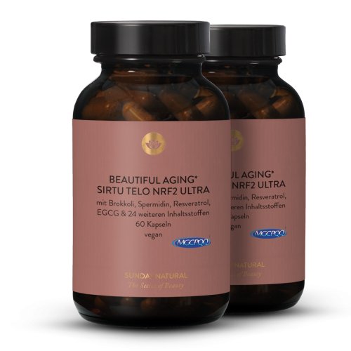 Sunday Natural Products  Beautiful Aging Sirtu Telo Nrf2Ultra