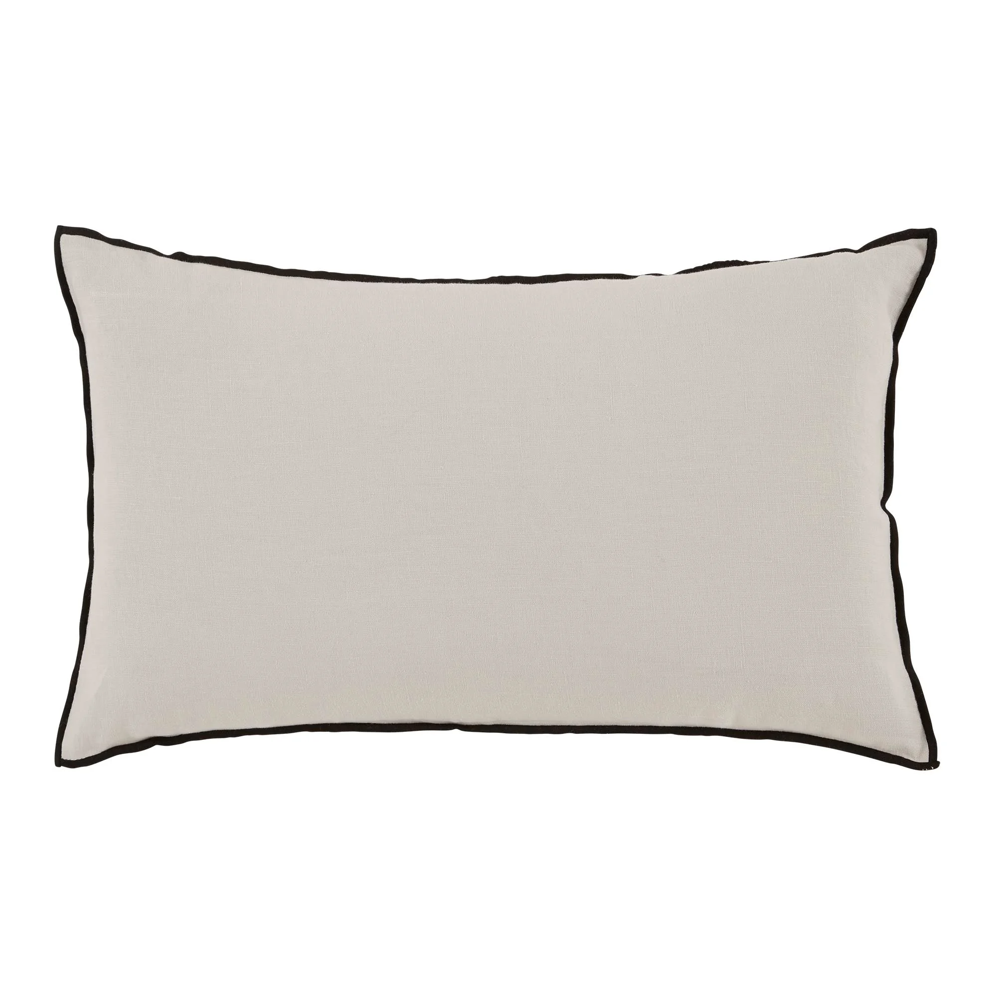 CARLINA - Lot de 2 taies d'oreiller | Beige