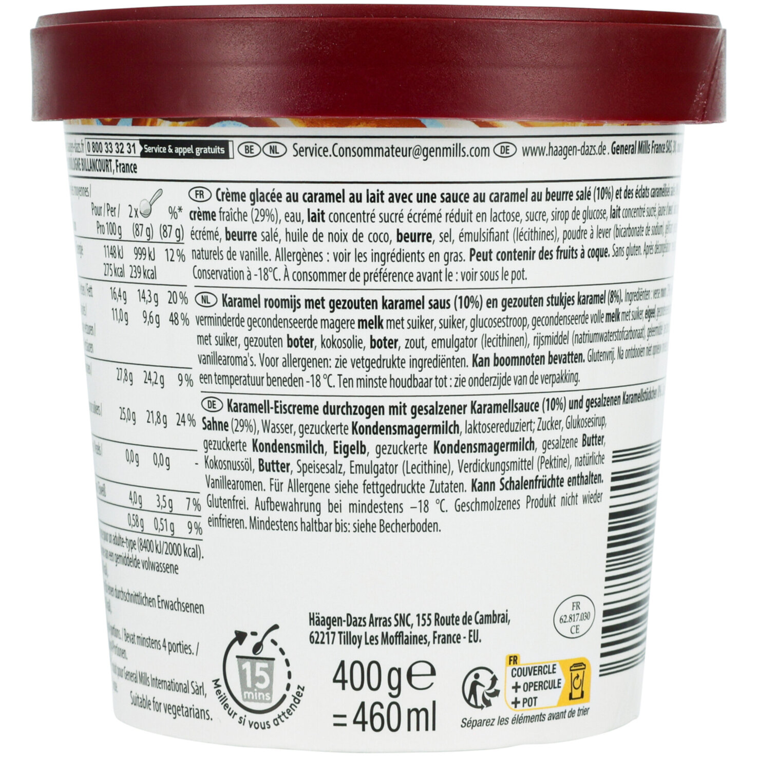 Häagen-Dazs Glace Salted Caramel Pint
