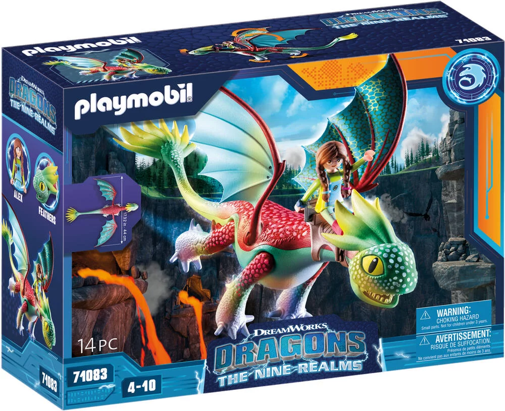 DRAGONS NINE REALMS : FEATHERS ET ALEX - 71083