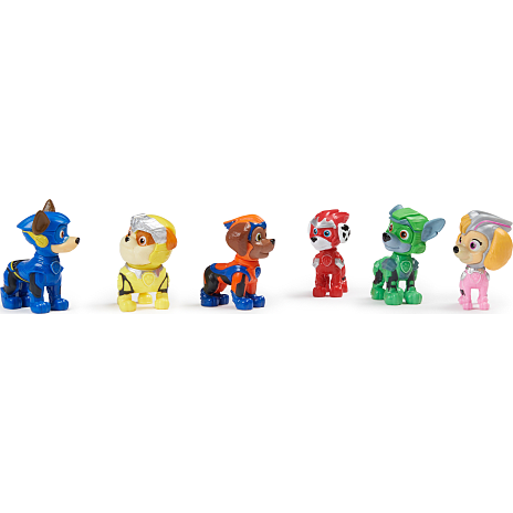 Paw Patrol Mighty Movie figurer 6-pak