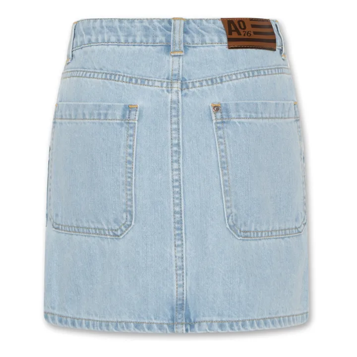 AO76 Jupe Gianna | Denim bleached