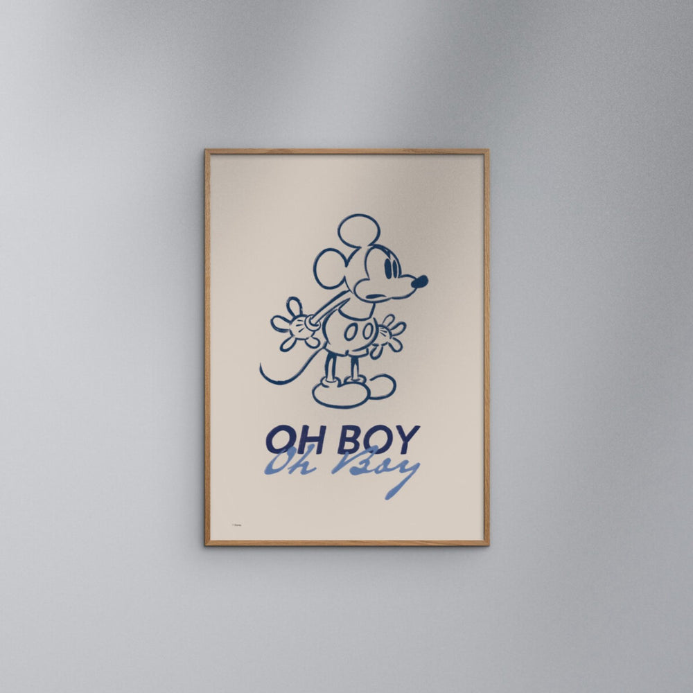 Køb Poster & Frame Disney - Oh Boy, Oh Boy