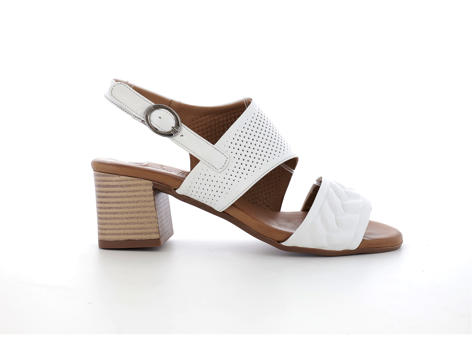 Metamorf ose-NACARE Cuir Blanc