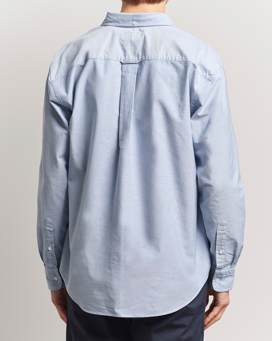 GANT 240 Mulberry Street Relaxed Fit US Oxford Shirt Blue Water