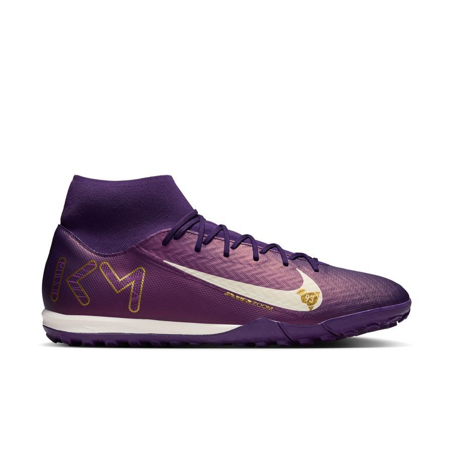 Nike Air Zoom Mercurial Superfly 10 Academy TF Mbappé Personal Edition - Violet/Blanc