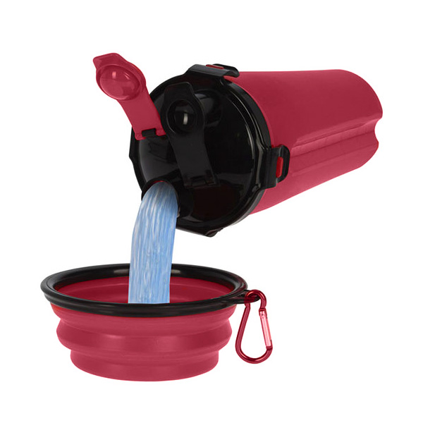 Gourde avec gamelle pour animaux