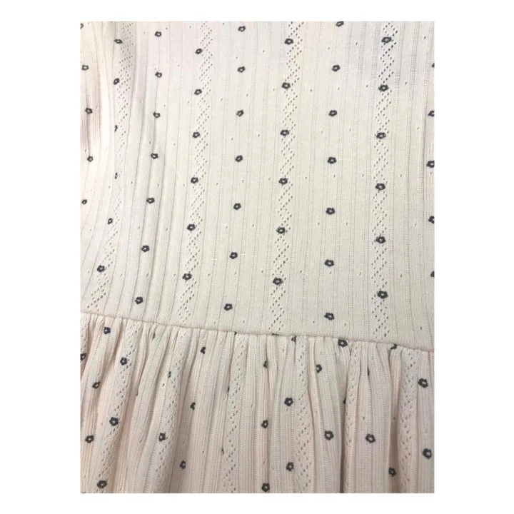 Fliink Blouse Pointelle Olivia Coton Bio | Crème