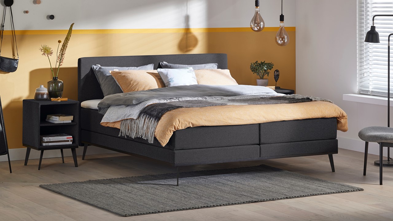 Boxspring Viggo adore antraciet