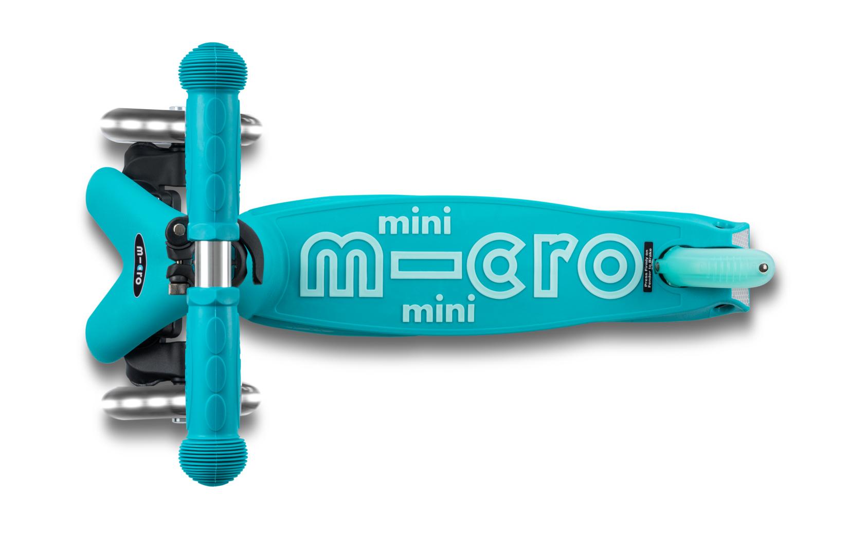 Kickboard Mini Micro Deluxe Foldable LED AquaKinder Scooter