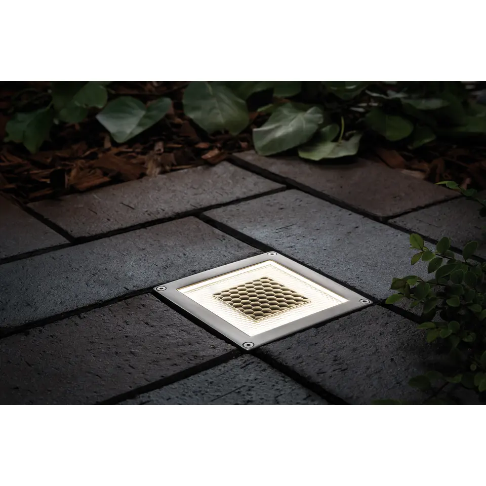 Paulmann Grondinbouwlamp Cube - Solar - 100x100mm - 0,24W - IP67