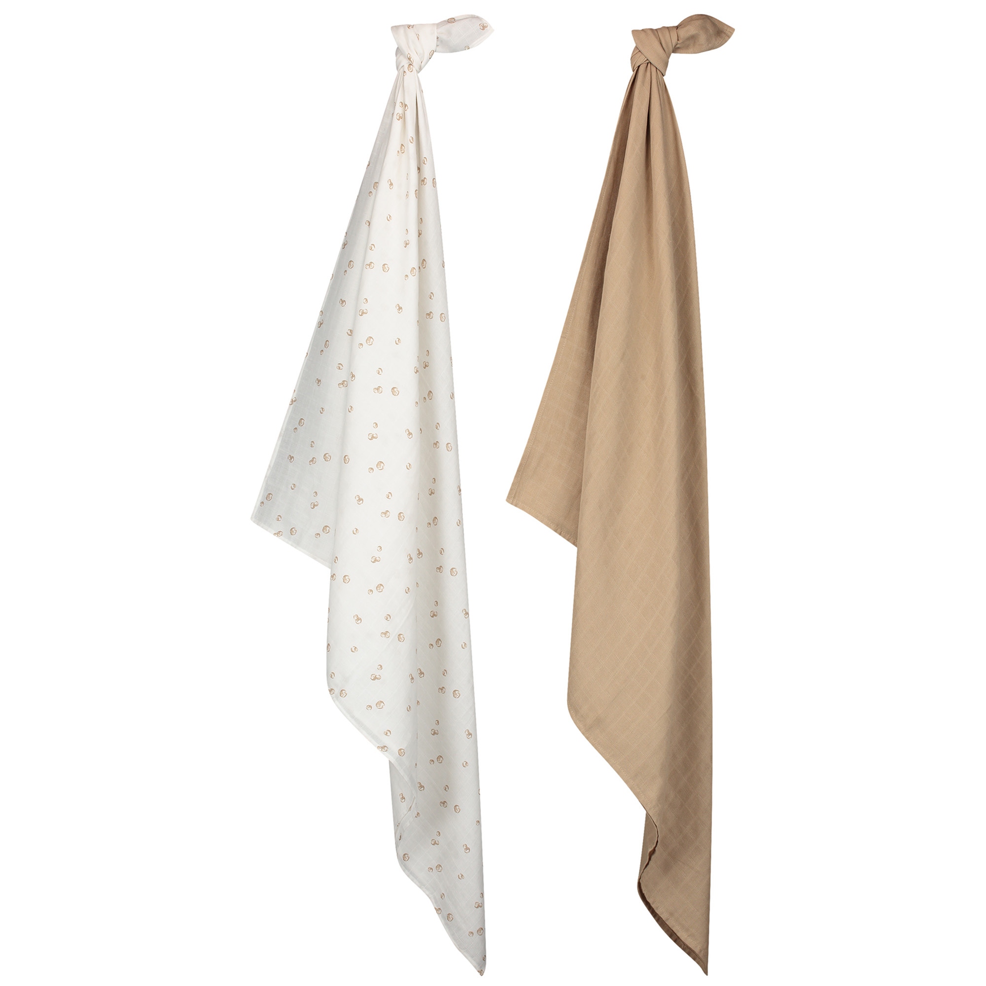 Prénatal hydrofiele multidoeken 2 stuks  beige