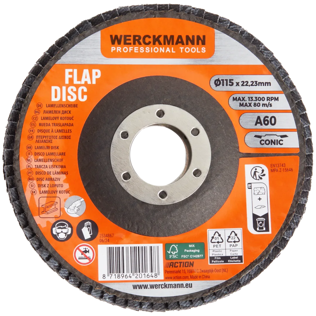 Werckmann lamellenschijven 2 stuks | diverse varianten
