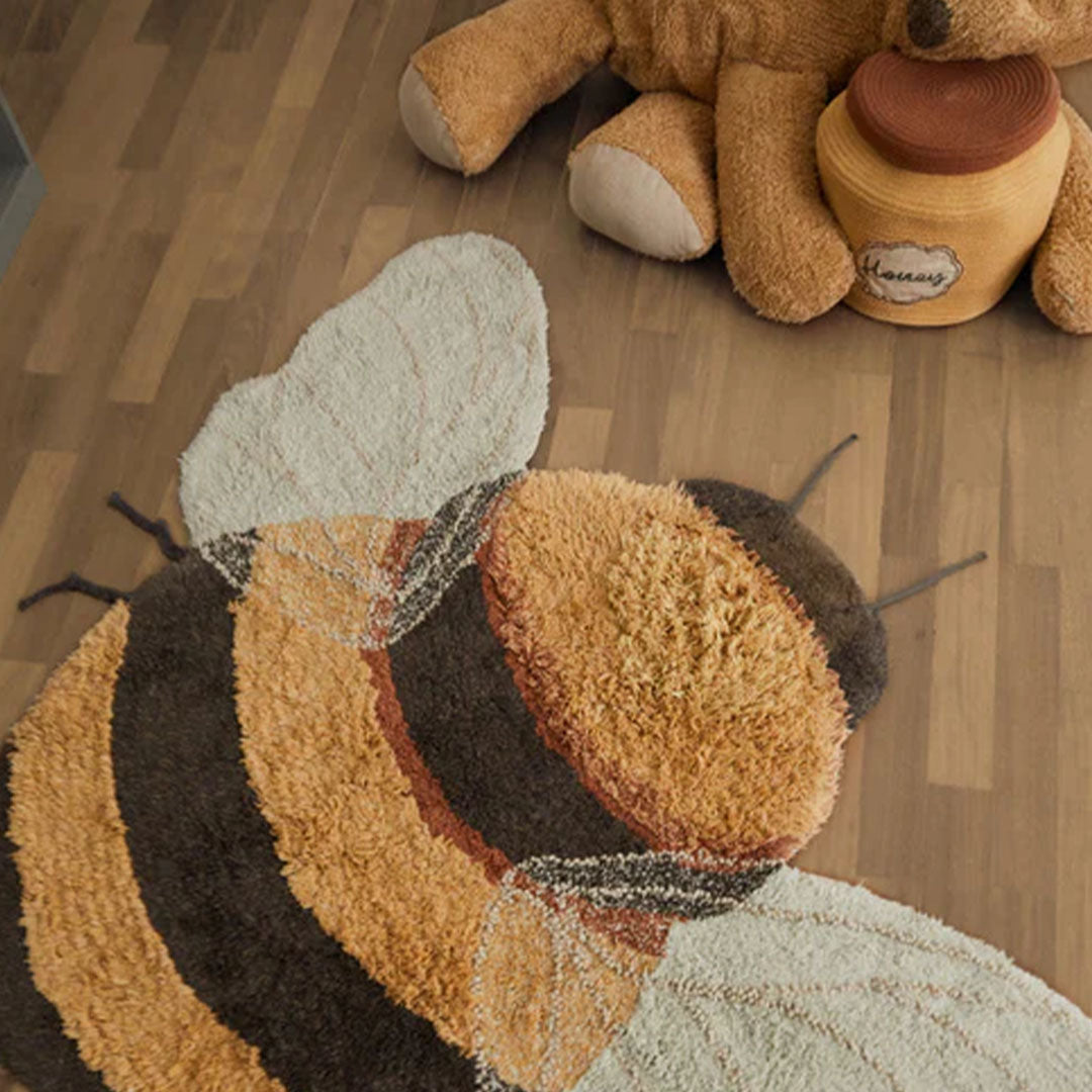 lorena canals vloerkleed bee - 115x150 cm