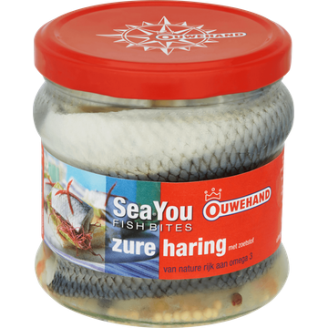 Ouwehand Sea You Fish Bites Zure Haring 355 g