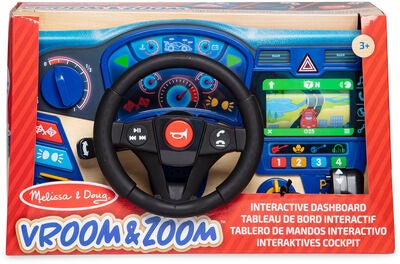 Melissa & Doug Vroom & Zoom Interaktivt Dashbord