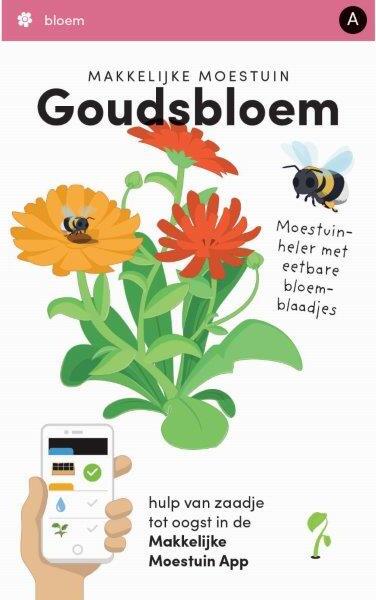 Makkelijke Moestuin bloemenzaad goudsbloem (Calandula officinalis)